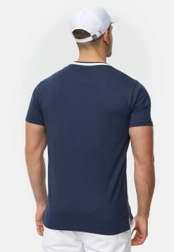 Indicode Jeans T-Shirt Basic - Navy -INDICODE JEANS Kleidung 8f5a60be76dd4f3ea8294364ebe4ebd2