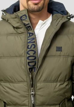 Indicode Jeans REGULAR FIT - Winterjacke - Dark Green -INDICODE JEANS Kleidung 93e5a67ea9c04935bc589d7ea728c00a