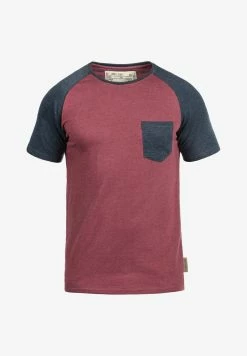 Indicode Jeans IDGRESHAM - T-Shirt Print - Dark Red -INDICODE JEANS Kleidung 93e8ef2c637a4b1897e10945b721b11d