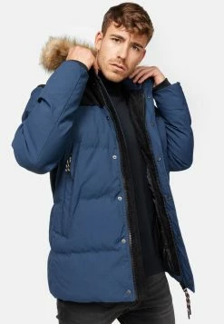 Indicode Jeans HEXYL - Wintermantel - Navy 11 Indicode Jeans HEXYL - Wintermantel - Navy -INDICODE JEANS Kleidung 942f04351e274b27be54432e3cfcf417