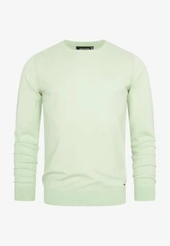 Indicode Jeans GAMAL - Strickpullover - Sea Foam -INDICODE JEANS Kleidung 964e8b6bf5fb45c1ad10aa081802b115