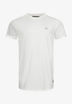 Indicode Jeans KLOGE - T-Shirt Basic - Offwhite -INDICODE JEANS Kleidung 9863ca606ab8480caf5412890606ae6c