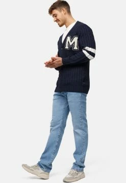 Indicode Jeans INJOSE - Strickjacke - Navy