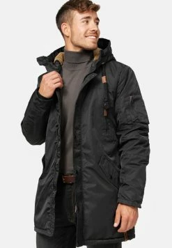 Indicode Jeans BARDSLEY - Wintermantel - Black