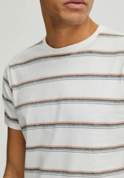 Indicode Jeans T-Shirt Print - Vanilla Ice -INDICODE JEANS Kleidung 9971f8aba6844b488660921c29338ca0