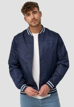 Indicode Jeans MANOS - Bomberjacke - Navy