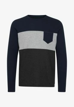 Indicode Jeans IDMATHEO - Langarmshirt - Navy 13 Indicode Jeans IDMATHEO - Langarmshirt - Navy -INDICODE JEANS Kleidung 9f13f534ee914a2dbf639ca597af7241