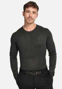 Indicode Jeans GREYSON - Strickpullover - Charcoal Mix 10 Indicode Jeans GREYSON - Strickpullover - Charcoal Mix -INDICODE JEANS Kleidung 9fb8ecdb1f4d40eb9b58affd6d0100f7