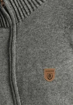 Indicode Jeans IDANDY - Strickjacke - Grey Mix -INDICODE JEANS Kleidung a007052612d944be88315330ee6a983d
