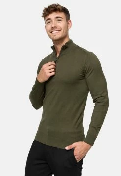 Indicode Jeans GORE - Strickpullover - Army 11 Indicode Jeans GORE - Strickpullover - Army -INDICODE JEANS Kleidung a12e1cf3724c477a8de4382610847ec4