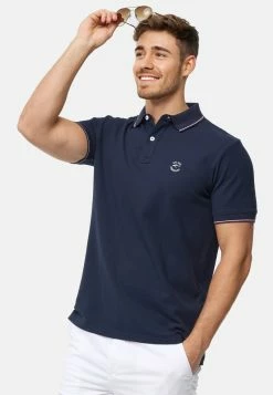 Indicode Jeans WALLO - Poloshirt - Navy -INDICODE JEANS Kleidung a1d3148db20e415d8db096793e672386 1