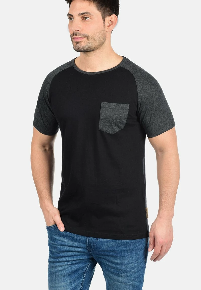 Indicode Jeans IDGRESHAM - T-Shirt Print - Black 7 Indicode Jeans IDGRESHAM - T-Shirt Print - Black – Bild 5