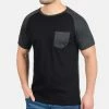 Indicode Jeans IDGRESHAM - T-Shirt Print - Black -INDICODE JEANS Kleidung a62b8f9fd10c499ba55bcd3af9a8db76