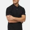 Indicode Jeans WALLO - Poloshirt - Black -INDICODE JEANS Kleidung a834d2bf495a4a7f90275aefd1ab85de