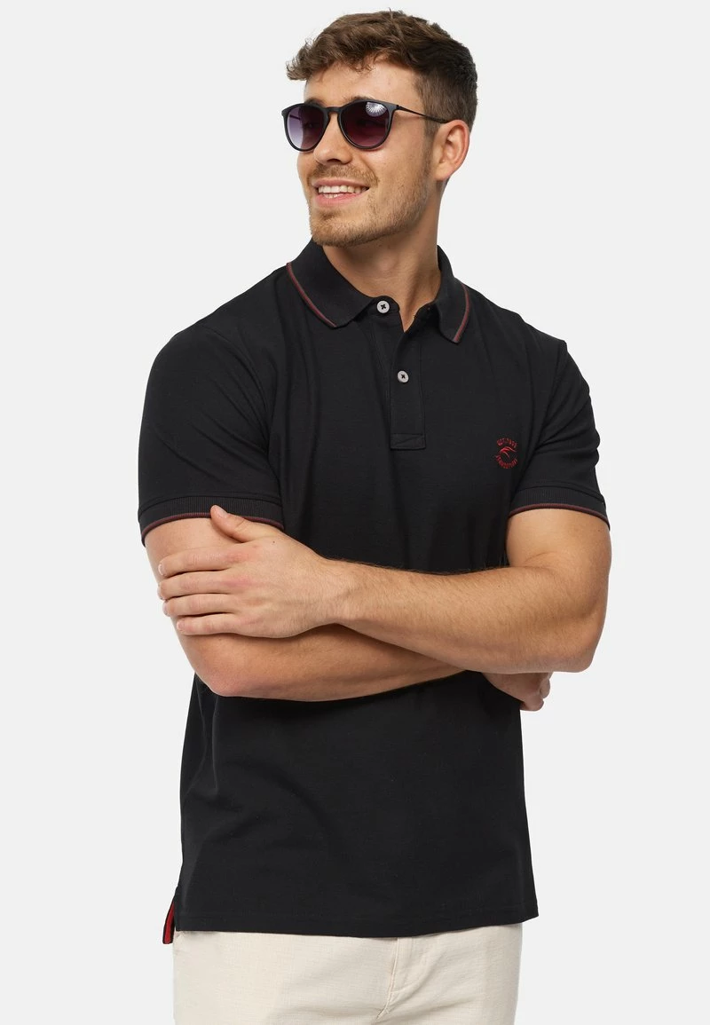 Indicode Jeans WALLO - Poloshirt - Black 3 Indicode Jeans WALLO - Poloshirt - Black