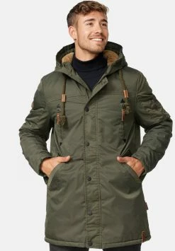 Indicode Jeans BARDSLEY - Wintermantel - Forest