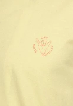 Indicode Jeans WAVE - T-Shirt Print - Golden Haze -INDICODE JEANS Kleidung b1ca65feab5049238ddb99fbe5fa6762