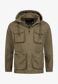 Indicode Jeans LORDSBURG - Übergangsjacke - Black -INDICODE JEANS Kleidung b4370c57931343b19ce34735675e41e5