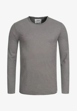 Indicode Jeans LONGSLEEVE WILLBUR - Langarmshirt - Iron 13 Indicode Jeans LONGSLEEVE WILLBUR - Langarmshirt - Iron -INDICODE JEANS Kleidung b4812b5cf08a40229234c4323915d323