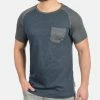 Indicode Jeans IDGRESHAM - T-Shirt Print - Blue -INDICODE JEANS Kleidung b4cf3324c3554111b92927c6163fe450