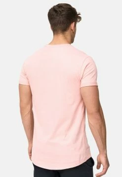 Indicode Jeans KLOGE - T-Shirt Basic - Coral Cloud -INDICODE JEANS Kleidung b5d0fd9b64a8475d8b2bfc34255a2f4e
