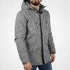 Indicode Jeans IDSCIPIO - Winterjacke - Light Grey Mix -INDICODE JEANS Kleidung b75d645cb0dd4c51a9b5123b7f8d3a71