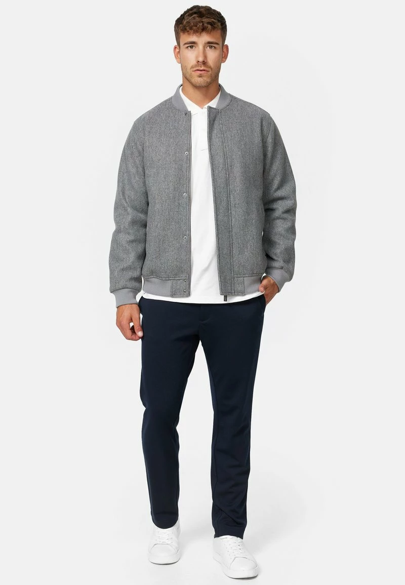 Indicode Jeans ÜBERGANGS HAMO - Bomberjacke - Grey Mix 4 Indicode Jeans ÜBERGANGS HAMO - Bomberjacke - Grey Mix – Bild 2