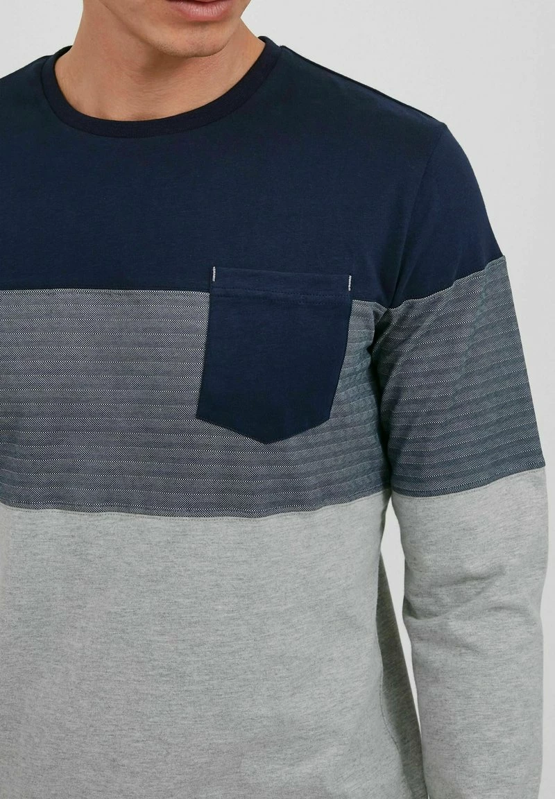 Indicode Jeans IDAMADEO - Langarmshirt - Navy 6 Indicode Jeans IDAMADEO - Langarmshirt - Navy – Bild 4