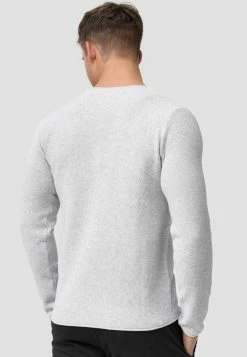 Indicode Jeans LOAKIM - Strickpullover - Optical White -INDICODE JEANS Kleidung bdd7c2ec0bdd4416b3bcb67f5982135a