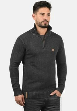 Indicode Jeans IDNATHEN - Strickpullover - Black