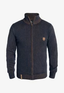 Indicode Jeans IDANDY - Strickjacke - Navy -INDICODE JEANS Kleidung bfbf618033814065bd01e704070b1c5a