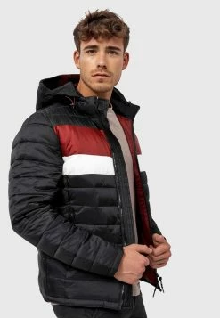 Indicode Jeans HAMPSHIRE - Winterjacke - Ultra Black -INDICODE JEANS Kleidung c65f7d7626c14888a1fbadffc61936fd