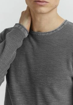 Indicode Jeans IDKARPO - Strickpullover - Pewter -INDICODE JEANS Kleidung c7f62c4cc1ac4016be42c73019ddbc9e