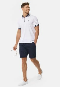 Indicode Jeans LIMBO - Poloshirt - Offwhite -INDICODE JEANS Kleidung ceaa520ea0f54f41a198d35258bca20a