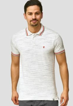 Indicode Jeans Poloshirt - Offwhite