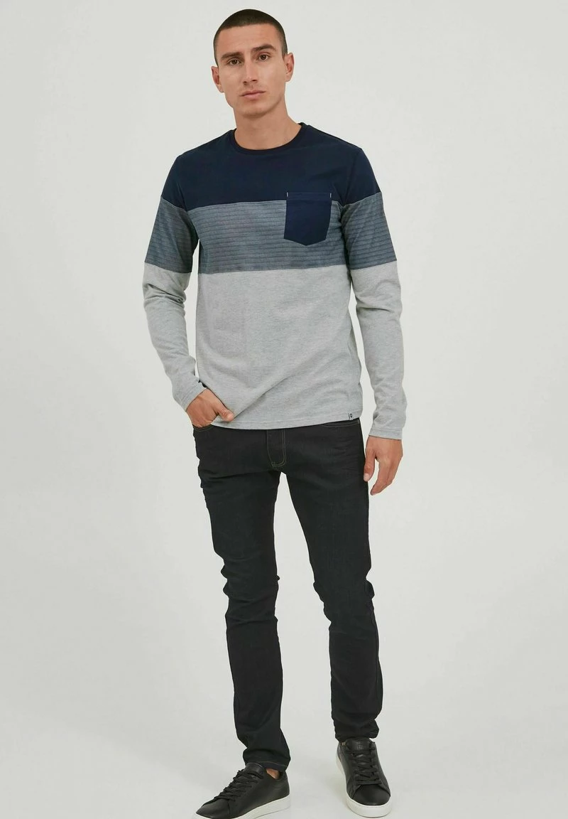 Indicode Jeans IDAMADEO - Langarmshirt - Navy 4 Indicode Jeans IDAMADEO - Langarmshirt - Navy – Bild 2