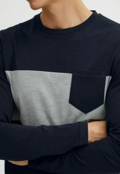 Indicode Jeans IDMATHEO - Langarmshirt - Navy 11 Indicode Jeans IDMATHEO - Langarmshirt - Navy -INDICODE JEANS Kleidung d8e702ff15344238acc00f398c4a242b