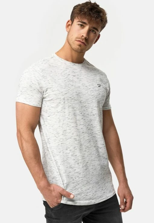 Indicode Jeans KLOGE - T-Shirt Basic - Ecru Mix 5 Indicode Jeans KLOGE - T-Shirt Basic - Ecru Mix -INDICODE JEANS Kleidung db16e739f9994747b263bfb1b5a40381