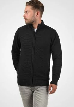 Indicode Jeans RICKERT - Strickjacke - Black
