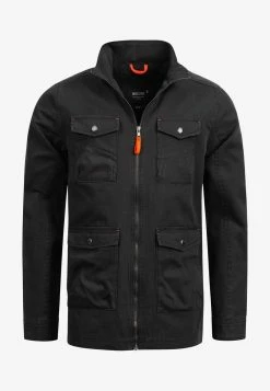 Indicode Jeans SIMEON - Outdoorjacke - Black 11 Indicode Jeans SIMEON - Outdoorjacke - Black -INDICODE JEANS Kleidung de2be9360a69482093417b9f05d343a6