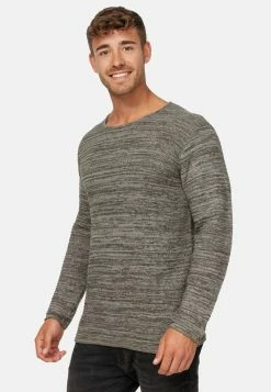 Indicode Jeans Strickpullover - Army