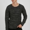 Indicode Jeans IDBAYNE - Strickpullover - Charcoal Mix