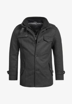 Indicode Jeans BRANDAN - Kurzmantel - Anthracite -INDICODE JEANS Kleidung e2f6ecaaa8af4d4dad2f786913f7fa89