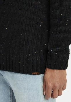 Indicode Jeans IDOSLO - Strickpullover - Black -INDICODE JEANS Kleidung e6aaa22eacb34f0fabd9083e1ad15af6