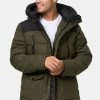 Indicode Jeans KREM - Winterjacke - Army -INDICODE JEANS Kleidung ee333162284d4c4fa5f3fb858c0077f3