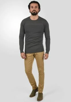Indicode Jeans IDERNESTO - Strickpullover - Charcoal Mix 9 Indicode Jeans IDERNESTO - Strickpullover - Charcoal Mix -INDICODE JEANS Kleidung f30e421db79244a19b6f18760f37bee6