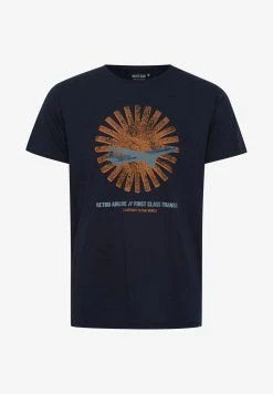 Indicode Jeans IDRONNY - T-Shirt Print - Navy -INDICODE JEANS Kleidung fb47adc089064ac6bda3c20814e2afc0